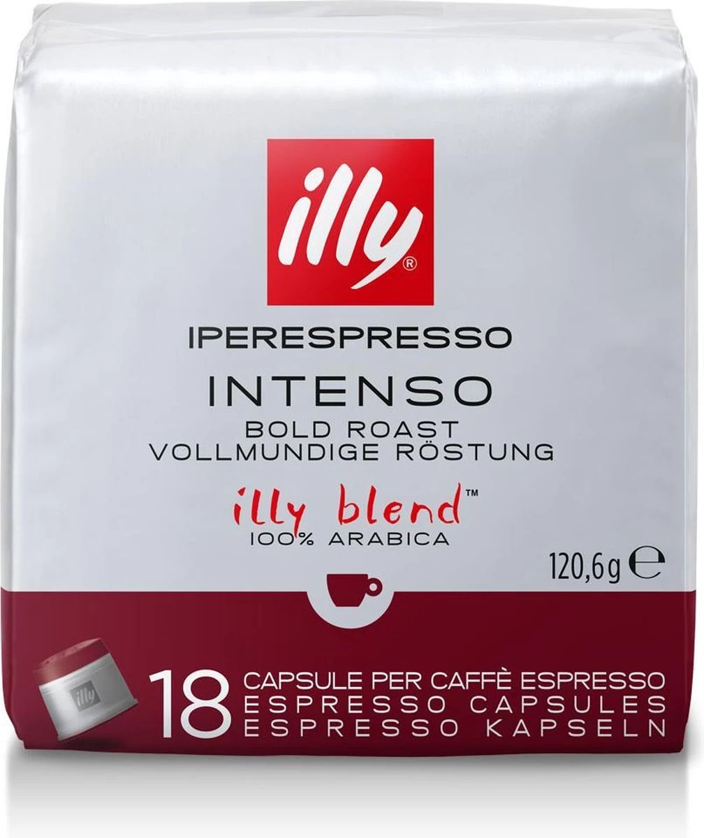Illy - Iperespresso Koffie Home Intenso 6 X 18 Capsules 4 Illy - Iperespresso Koffie Home Intenso 6 X 18 Capsules - Afbeelding 2