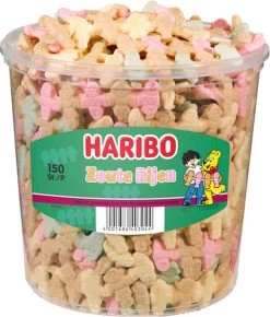 Haribo Zoute Rijen - 150 Stuks