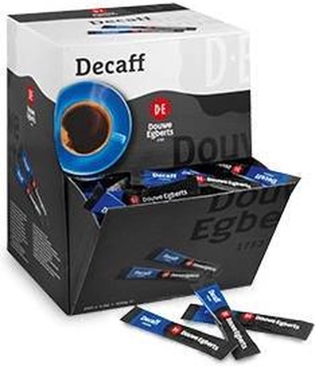 Douwe Egberts Decafé Koffiestick 200 Stuks 3 Douwe Egberts Decafé Koffiestick 200 Stuks