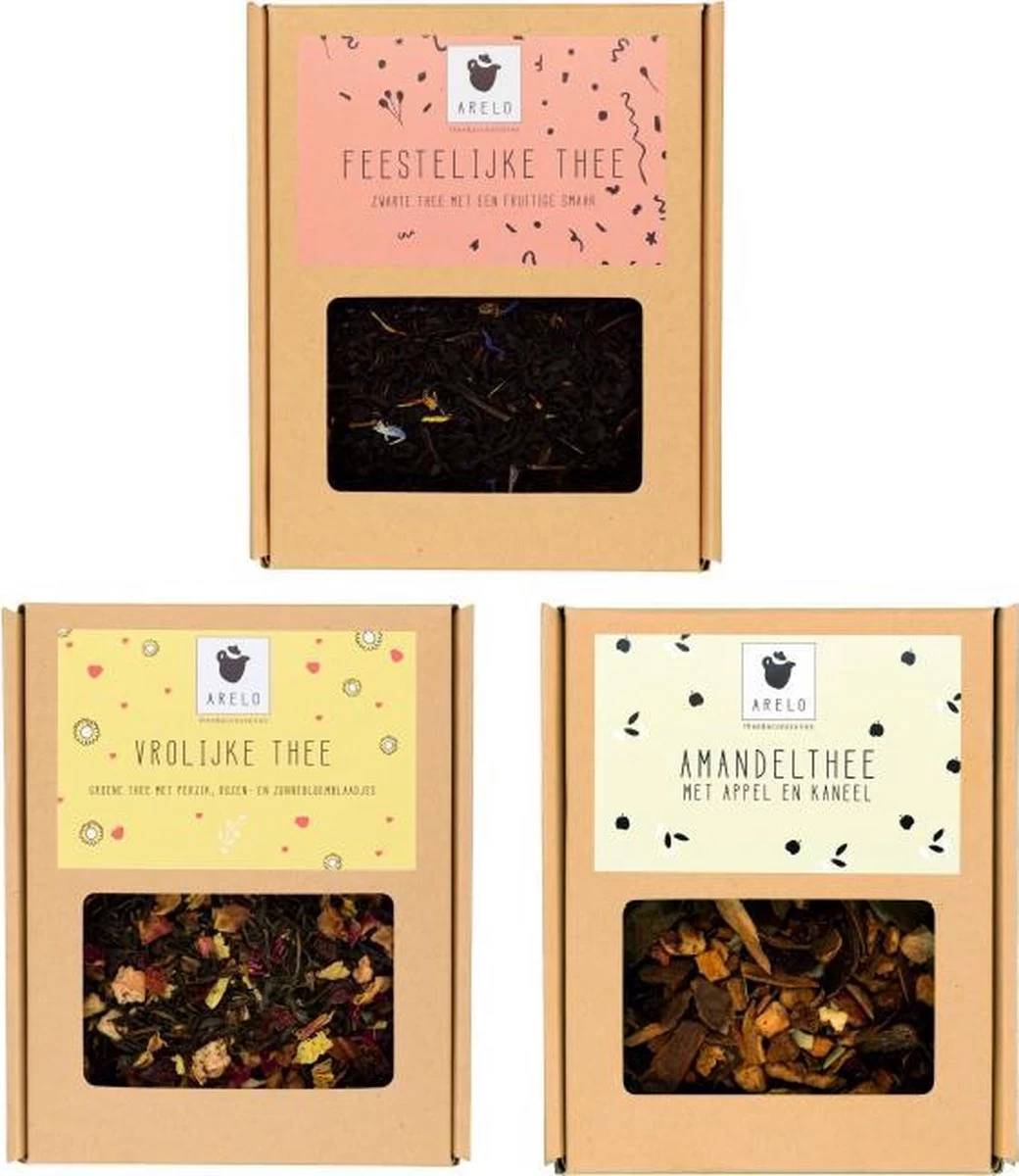 Losse Thee - Pakket - Cadeau - Gefeliciteerd - Felicitatie 5 Losse Thee - Pakket - Cadeau - Gefeliciteerd - Felicitatie - Afbeelding 3