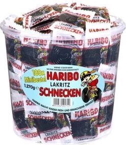 Haribo Rotella Drop 100 Mini Uitdeelzakjes 1270 Gram