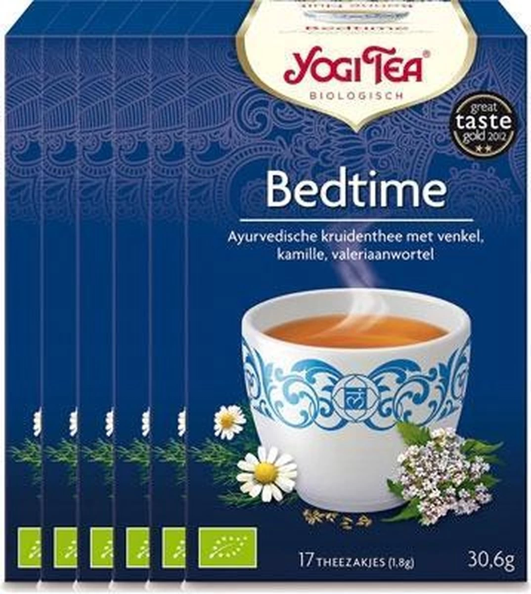 Yogi Tea Bedtime - Tray: 6 Stuks 5 Yogi Tea Bedtime - Tray: 6 Stuks - Afbeelding 3