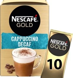 Nescafé Gold Cappuccino Decafé Oploskoffie - Ongezoet - 6 Doosjes à 10 Zakjes -Eten En Drinken 1111x1200 8