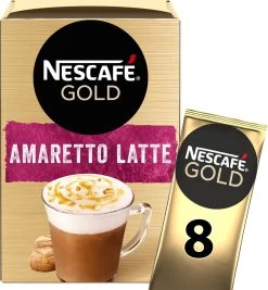 Nescafé Gold Amaretto Latte Oploskoffie - 6 Doosjes à 8 Zakjes -Eten En Drinken 1111x1200 9