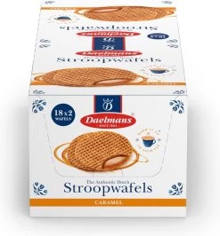 Daelmans Jumbo Karamel Stroopwafels - 18 X 2 (per Twee Verpakt) -Eten En Drinken 1115x1200 3
