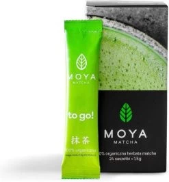 MOYA Matcha Thee To Go! Traditional - 24 Matcha Poeder Zakjes - 1,5 G