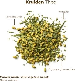 Soolong Taste Japan Nr33 Japanse Groene Thee - Fluweelzacht - Genmaicha, Matcha & Gepofte Rijst - Duurzame Losse Thee - Premium Thee Uit Japan - Blik 100gram -Eten En Drinken 1123x1200 1
