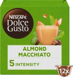 Nescafé Dolce Gusto Almond Macchiato Capsules - Vegan Koffie - 36 Koffiecups -Eten En Drinken 1126x1200
