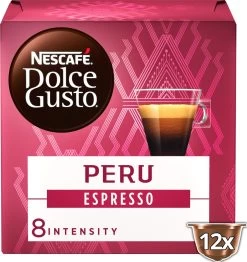 Nescafé Dolce Gusto Espresso Peru Capsules - 36 Koffiecups - GB-ORG-05 6 Nescafé Dolce Gusto Espresso Peru Capsules - 36 Koffiecups - GB-ORG-05 -Eten En Drinken 1132x1200