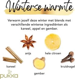 Pukka Thee Kerst Bewaardoos, Biologische Kruidenthee, Perfect Als Kerstcadeau - 30 Zakjes - 1 Stuk -Eten En Drinken 1138x1200