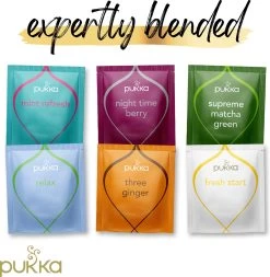 Pukka Theedoos, Luxe Geschenkset Voor Echte Theeliefhebbers - 42 Zakjes Biologische Kruidenthee - 1 Bamboe Opbergdoos -Eten En Drinken 1173x1200 2