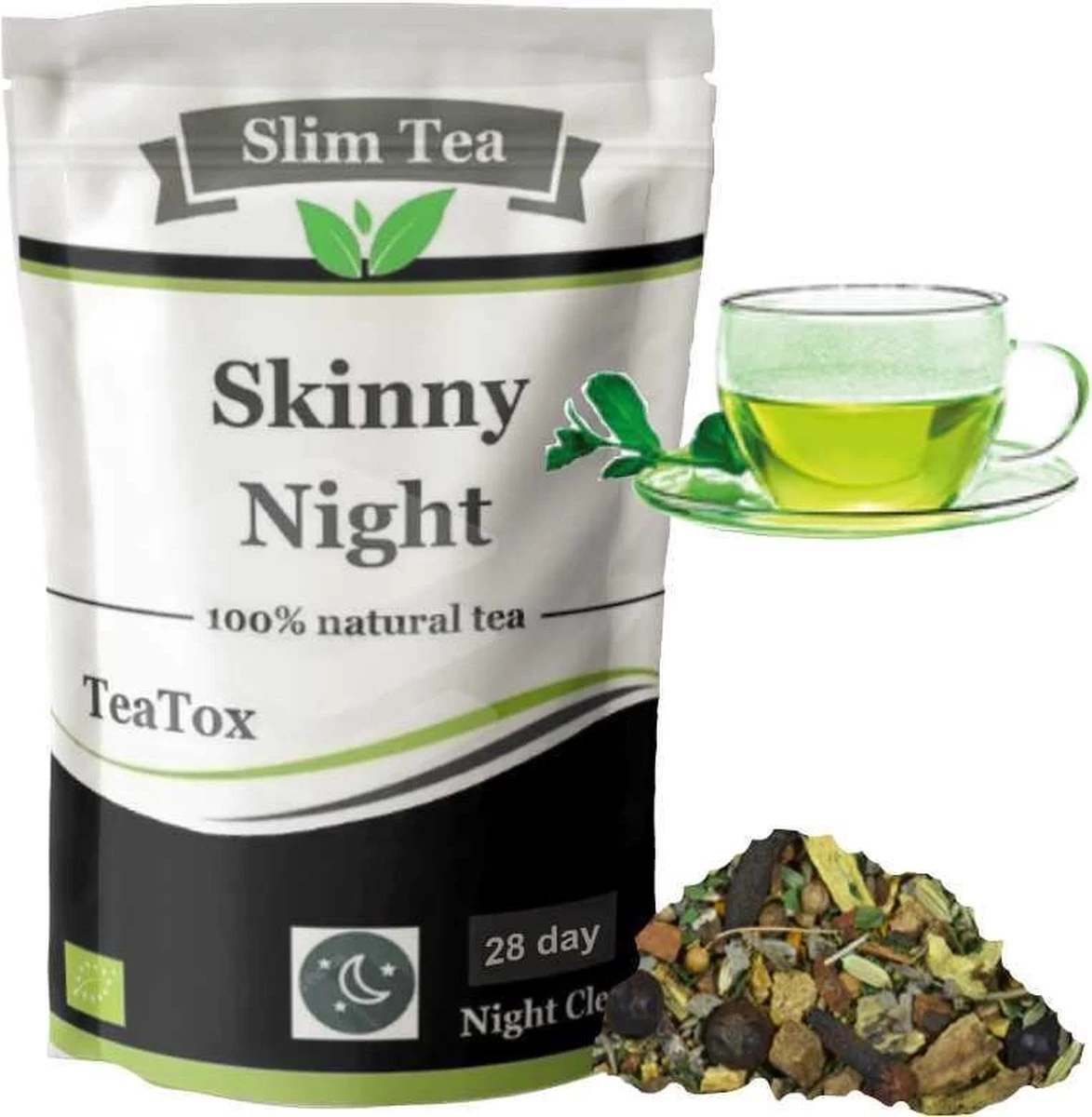 Slim Teatox Skinny Night 28 Daagse Avond Afslank En Detox Thee - Verhoogt Vetverbranding - Ontgift Je Lichaam - Afvallen Zonder Honger Gevoel 3 Slim Teatox Skinny Night 28 Daagse Avond Afslank En Detox Thee - Verhoogt Vetverbranding - Ontgift Je Lichaam - Afvallen Zonder Honger Gevoel