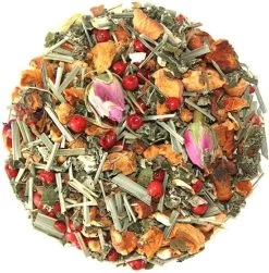 Merkloos Theeselectie Kruidenthee - Losse Thee Proefpakket - Losse Kruidenthee - Verse Thee - 4 X 25 Gram -Eten En Drinken 1180x1200