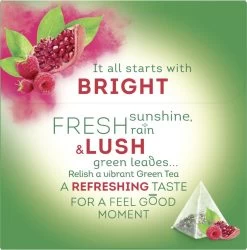 Lipton Raspberry Pomegranate Groene Thee, Met Een Smaakexplosie Van Framboos En Granaatappel - 4 X 20 Zakjes - PL-EKO-03 -Eten En Drinken 1185x1200 2