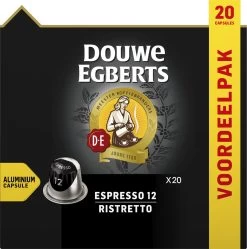 Douwe Egberts Espresso Ristretto (12) - 10 X 20 Koffiecups -Eten En Drinken 1189x1200 3