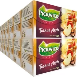 Pickwick Spices Turkish Apple Zwarte Thee - 12 X 20 Zakjes -Eten En Drinken 1194x1200