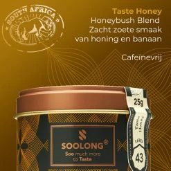 Soolong South Africa Nr40 Rooibos Cadeau Of Proefpakket Met Vier Luxe Theeen - Losse Rooibos & Honeybush - Ideaal Als Relatiegeschenk, Proeverij Of Met Valentijnsdag - Assortiment 4stuks -Eten En Drinken 1199x1200 3