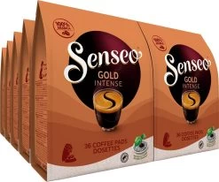 Senseo Gold Intense Koffiepads - 7/9 Intensiteit - 4 X 36 Pads