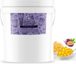 Mito Tea Popping Fruitparels - Boba Bubble Tea Parels - Passievrucht - Gratis Verzending - 320 Gr