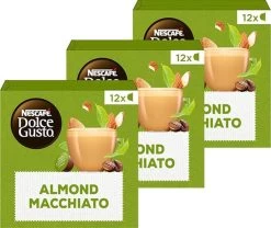 Bestsellers 9 Nescafé Dolce Gusto Almond Macchiato Capsules - Vegan Koffie - 36 Koffiecups