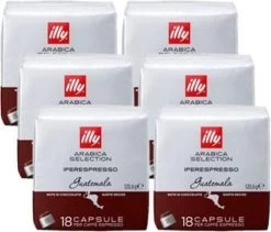 Illy Capsules Iperespresso Arabica Selection Guatemala 6 X 18 Stuks