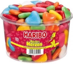 Haribo Schuimhartjes Assortie Gekleurd - 150 Stuks