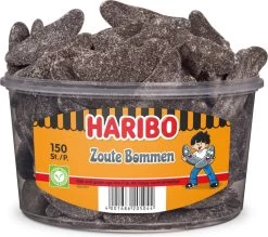 Haribo VEGGIE Zoute Bommen - 150 Stuks -Eten En Drinken 1200x1062 3
