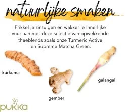 Pukka Active Kruidenthee Geschenkdoos - 5 Blends Biologische Kruidenthee, Ook Leuk Als Verjaardagscadeau - 45 Zakjes - Theedoos - GB-BIO-05 -Eten En Drinken 1200x1075