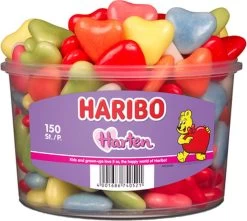 Haribo Schuimhartjes Assortie Gekleurd - 150 Stuks -Eten En Drinken 1200x1075 4