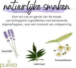 Pukka Night Time Thee, Met Haver, Kamille En Lavendel - 4 X 20 Zakjes - GB-BIO-05 -Eten En Drinken 1200x1079