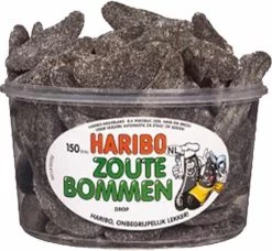 Haribo VEGGIE Zoute Bommen - 150 Stuks -Eten En Drinken 1200x1107 4