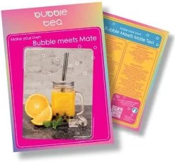 Geschenkdoos Bubble Tea - Bubble Tea Starters Kit - Maak Je Eigen Bubble Tea -Eten En Drinken 1200x1113