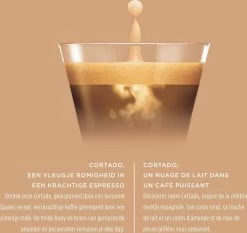 Nescafé Dolce Gusto Cortado Espresso Macchiato Capsules - 90 Koffiecups 12 Nescafé Dolce Gusto Cortado Espresso Macchiato Capsules - 90 Koffiecups -Eten En Drinken 1200x1130 1