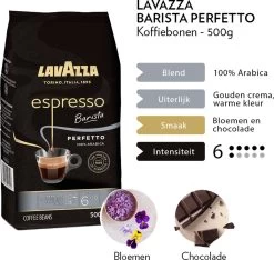 Lavazza Espresso Barista Perfetto Koffiebonen - 500 Gram X4 11 Lavazza Espresso Barista Perfetto Koffiebonen - 500 Gram X4 -Eten En Drinken 1200x1137 2