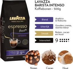 Lavazza Espresso Barista Intenso Koffiebonen - 500 Gram X4 -Eten En Drinken 1200x1148