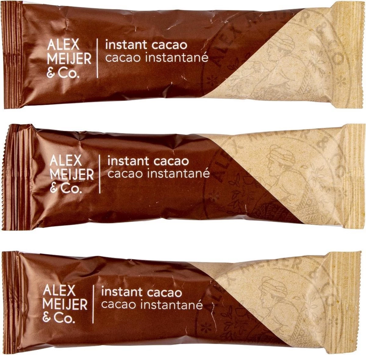 Instant Cacao Sticks Grote Doos 25 Zakjes 20 Gram Alex Meijer 2 Instant Cacao Sticks Grote Doos 25 Zakjes 20 Gram Alex Meijer