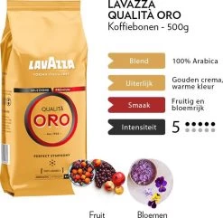Lavazza Qualità Oro Koffiebonen 6 X 500g -Eten En Drinken 1200x1170 2