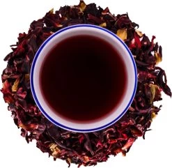 Into The Cycle Kruidenthee - Hibiscus Thee Biologisch - Losse Thee - 100 Gram Zak -Eten En Drinken 1200x1172 3