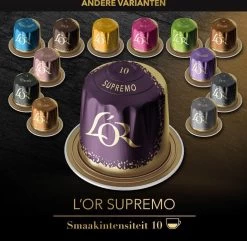 L'OR Espresso Supremo Koffiecups - Intensiteit 10/12 - 10 X 10 Capsules -Eten En Drinken 1200x1173 4