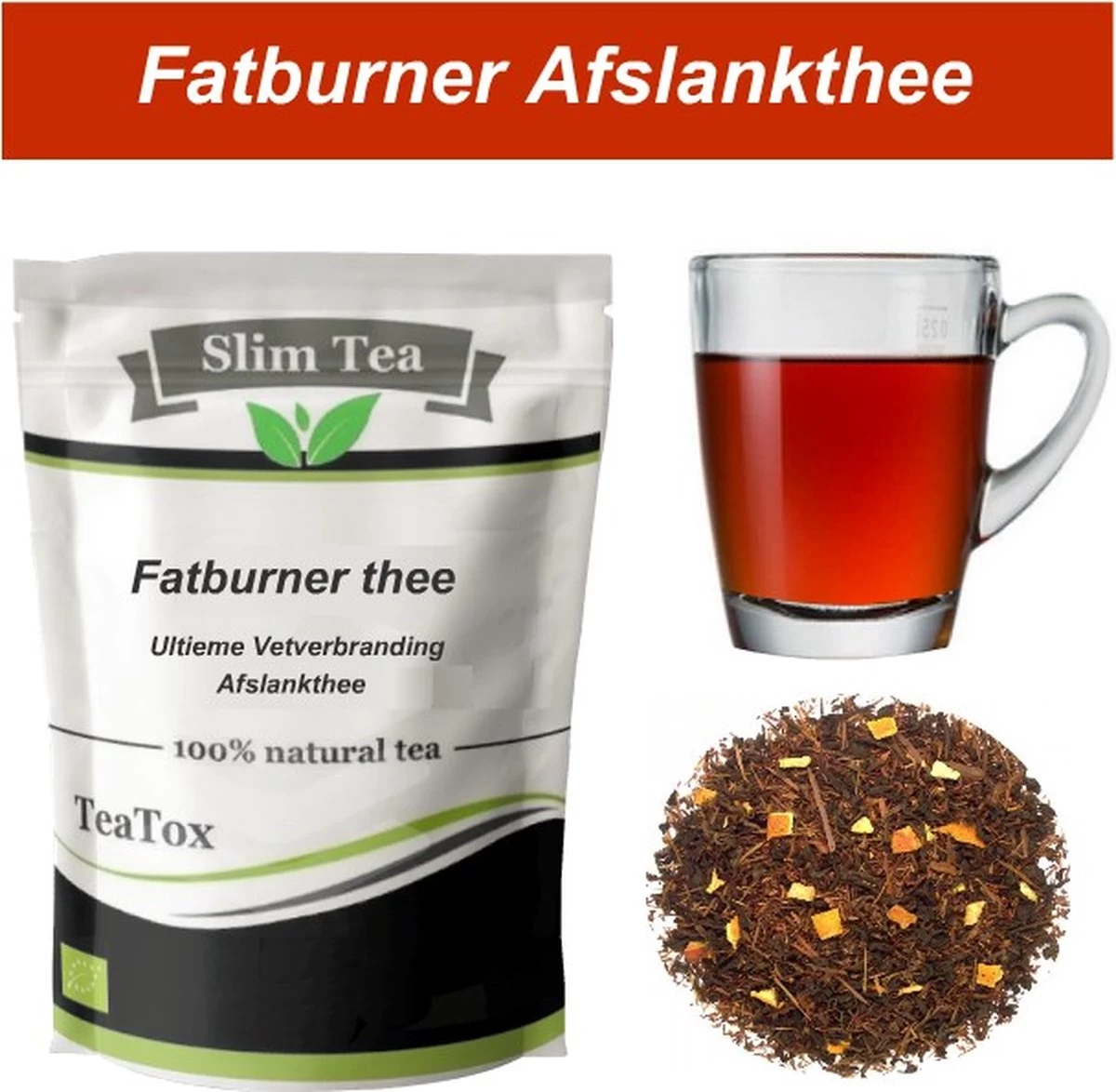 Slim Teatox Fatburner - Afslankthee - Vet Verbranden- Boost Stofwisseling- Afvallen-platte Buik 5 Slim Teatox Fatburner - Afslankthee - Vet Verbranden- Boost Stofwisseling- Afvallen-platte Buik - Afbeelding 3