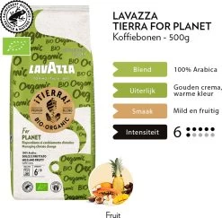Lavazza Tierra For Planet Biologische Koffiebonen - 500 Gram X4 -Eten En Drinken 1200x1179 3