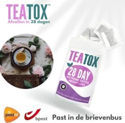 TeaTox™ 28 Dagen Afvallen Detox - Thee - Detox + E-book 30 Recepten -Eten En Drinken 1200x1180 2