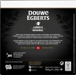 Douwe Egberts Lungo Original Koffiecups - Intensiteit 6/12 - 10 X 20 Capsules -Eten En Drinken 1200x1184 6