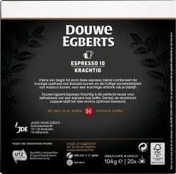 Douwe Egberts Espresso Krachtig Koffiecups - Intensiteit 10/12 - 10 X 20 Capsules -Eten En Drinken 1200x1184 8