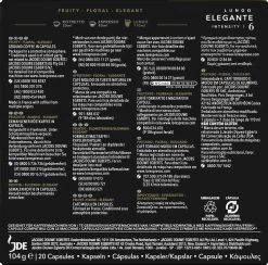 L'OR Lungo Elegante Koffiecups - Intensiteit 6/12 - 10 X 20 Capsules 15 L'OR Lungo Elegante Koffiecups - Intensiteit 6/12 - 10 X 20 Capsules -Eten En Drinken 1200x1186 4