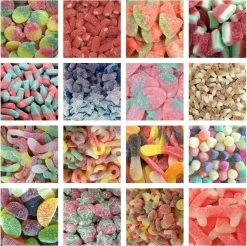 Merkloos Mijn Snoepgoed - Gemixte Snoepjes - 500 Gram - Tiktok Trend - Zoet Zuur - Hard En Zacht - Schepsnoep - Snoepgoed - Snoep - Cadeautje - Geschenk - Voor Hem - Voor Haar -Eten En Drinken 1200x1197 14