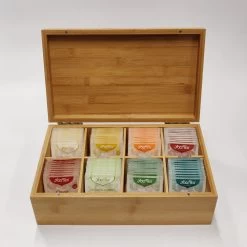 Yogi Tea - Bamboe Theekist - Incl. 8 Smaken X 10 Theebuideltjes -Eten En Drinken 1200x1200 180