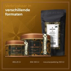 Soolong Taste Japan Nr33 Japanse Groene Thee - Fluweelzacht - Genmaicha, Matcha & Gepofte Rijst - Duurzame Losse Thee - Premium Thee Uit Japan - Blik 25gram -Eten En Drinken 1200x1200 196