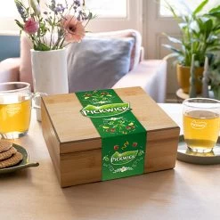Pickwick Bamboe Houten Theedoos - Geschenkset - 60 Theezakjes -Eten En Drinken 1200x1200 201