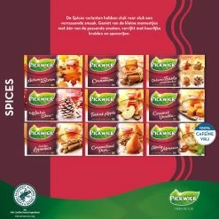 Pickwick Spices Caramelised Pear Zwarte Thee - 12 X 20 Zakjes -Eten En Drinken 1200x1200 21